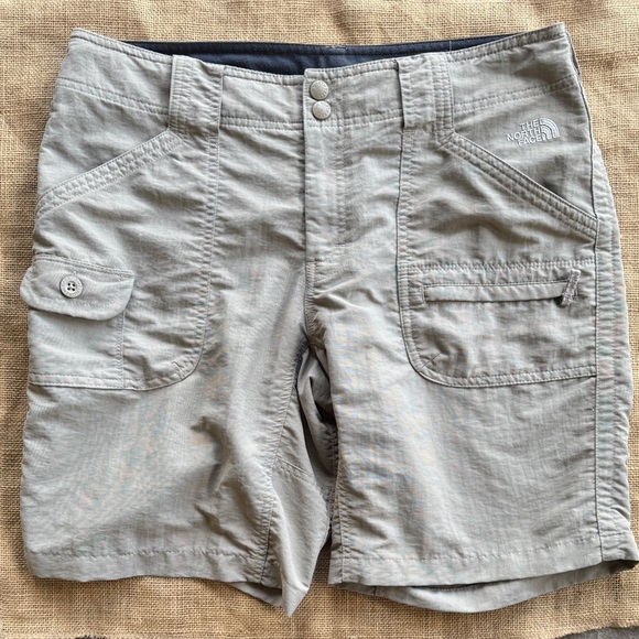 The North Face Pants - The North Face Woman’s Gray Cargo Shorts Size 10